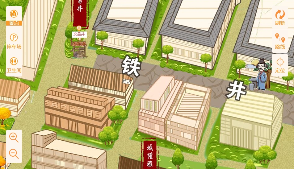 共和智慧景区：手绘地图与语音导览的完美融合