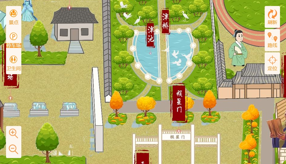 共和手绘地图景区语音讲解导览系统：智慧景区建设的基石